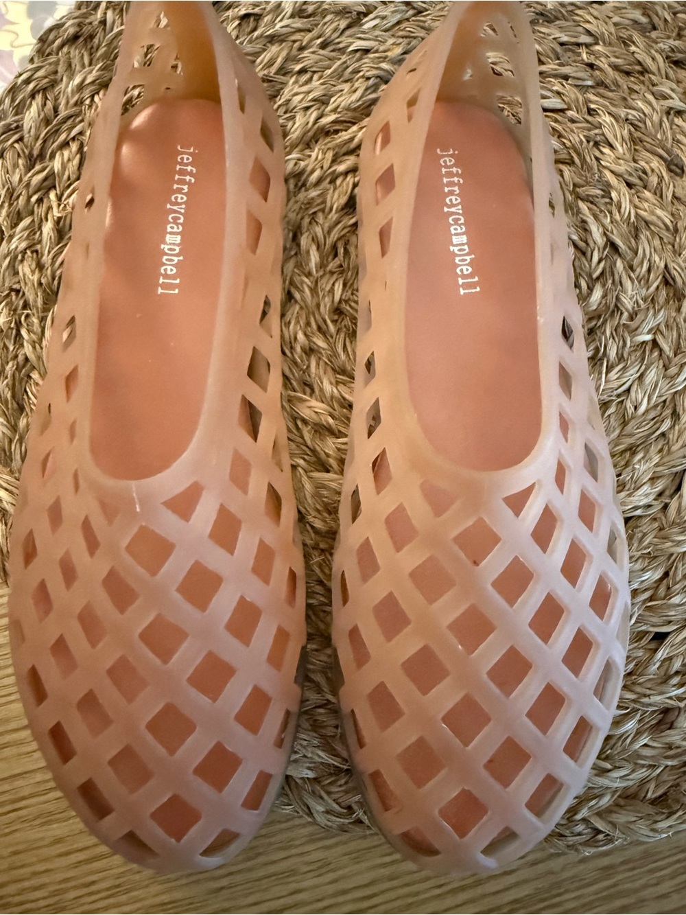 Jeffrey Campbell jelly flats